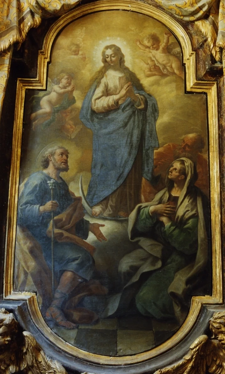 Sant'Anna con la Madonna San Giuseppe e San Gioacchino - Certosa di san Martino, Napoli